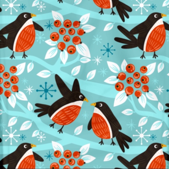 25 10X13 Birds And Berries Poly Mailers CLEARANCE - Picture 6 of 7
